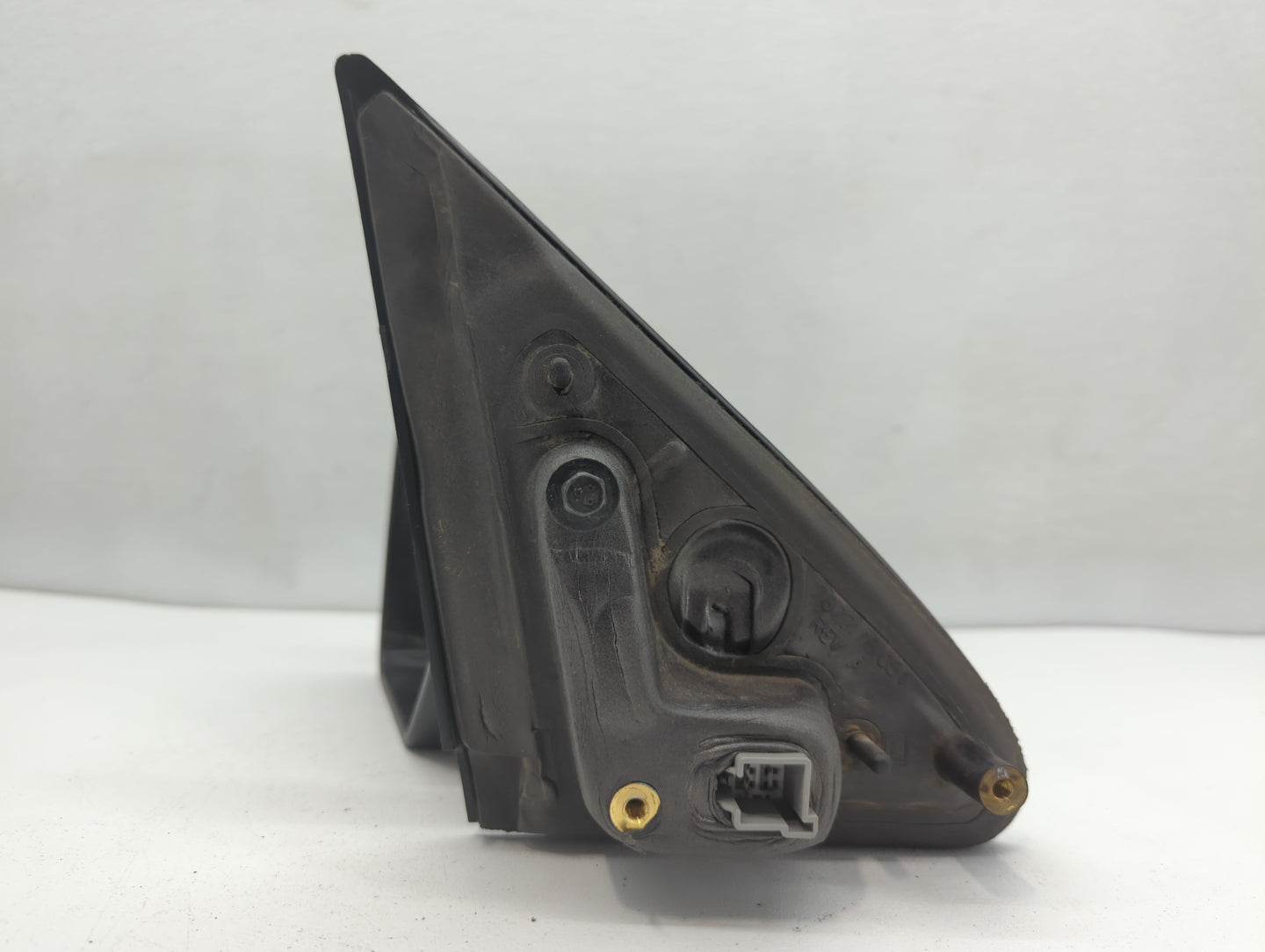 2008-2009 Ford Escape Driver Left Side View Manual Door Mirror Black - Oemusedautoparts1.com