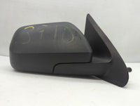 2008-2009 Ford Escape Passenger Right Side View Manual Door Mirror Black - Oemusedautoparts1.com