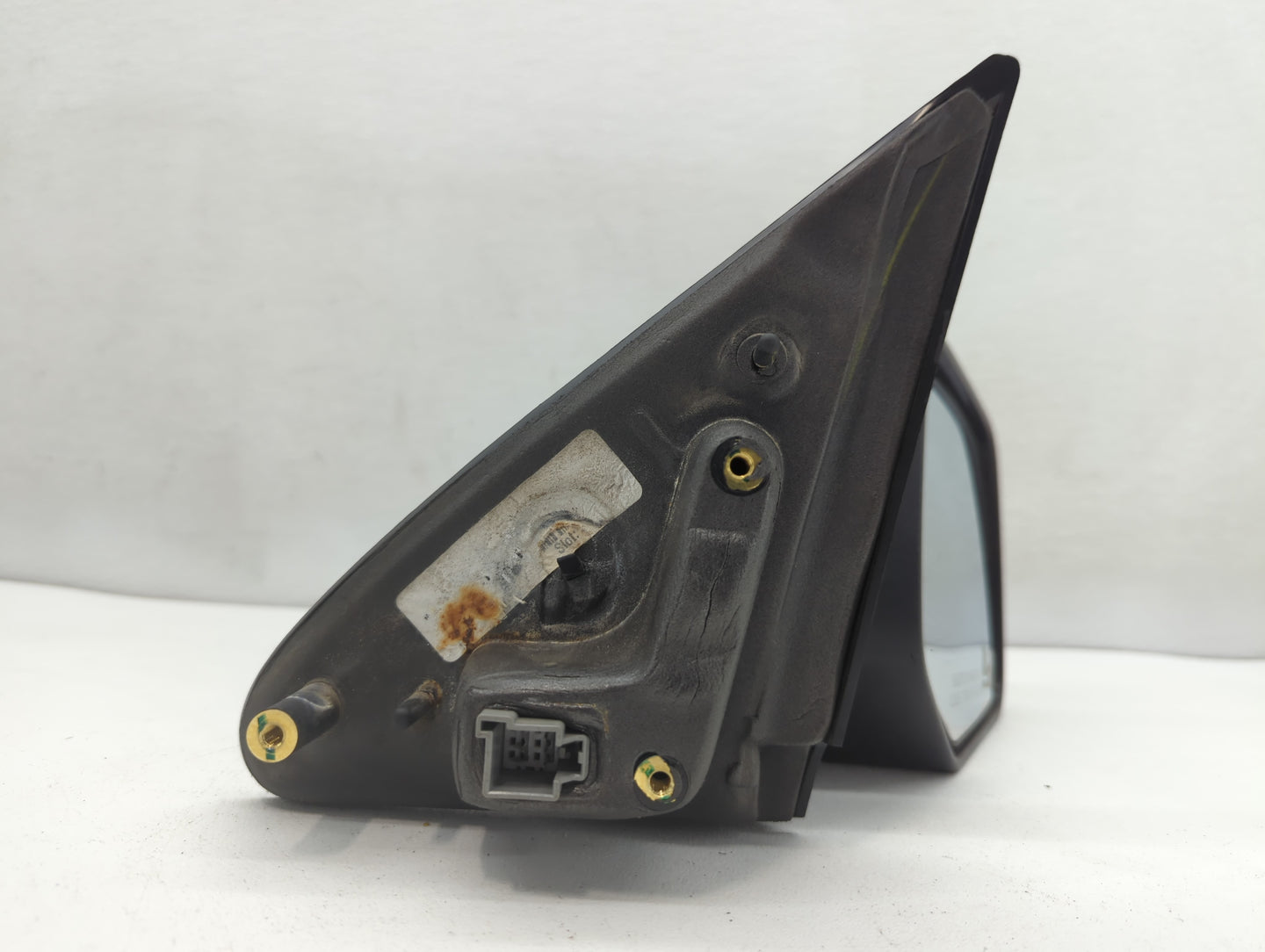 2008-2009 Ford Escape Passenger Right Side View Manual Door Mirror Black - Oemusedautoparts1.com