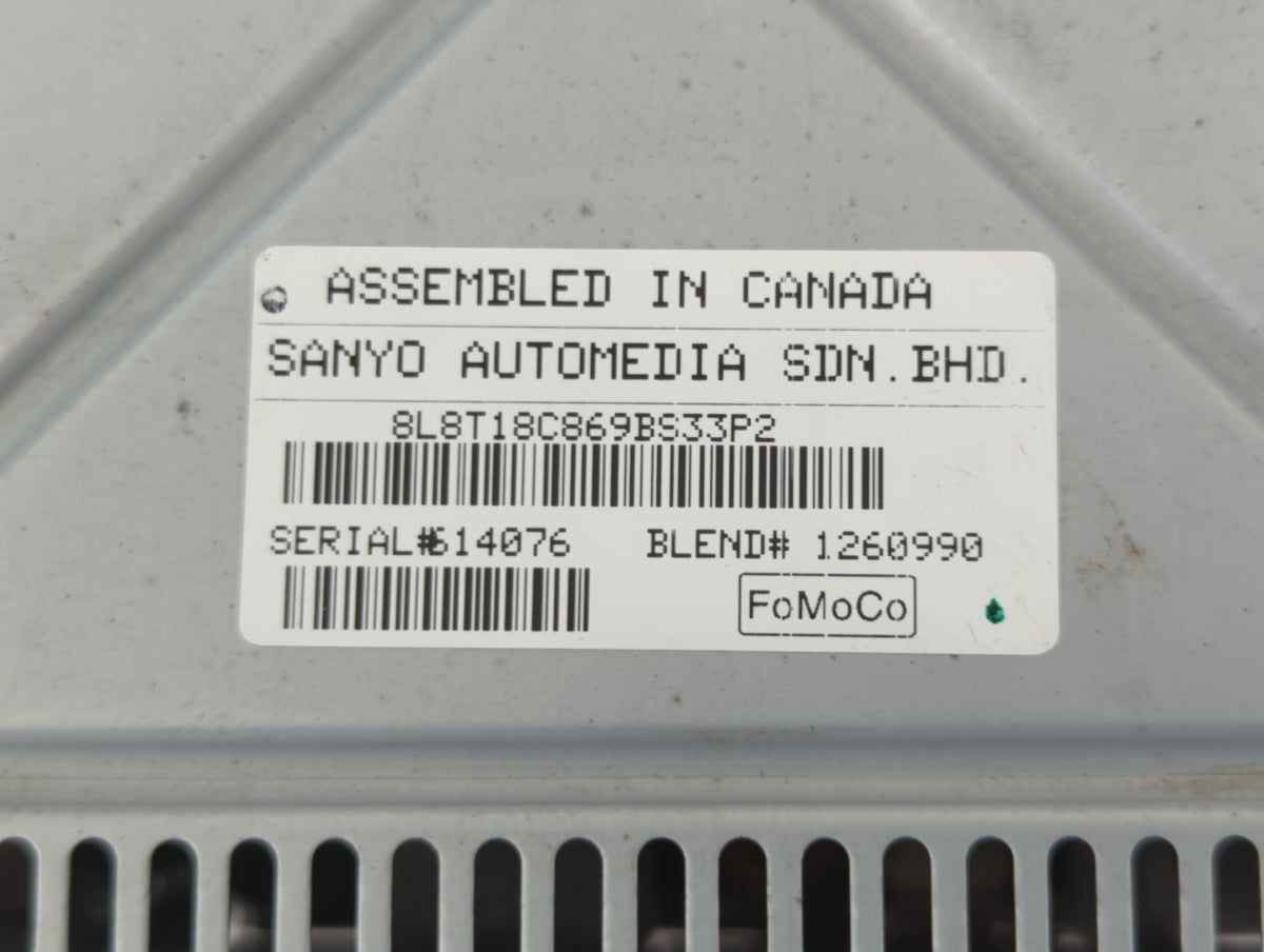 2008 Ford Escape Radio AM FM Cd Player Receiver Replacement P/N:8L8T-19C107-AM OEM Used Auto Parts - Oemusedautoparts1.com
