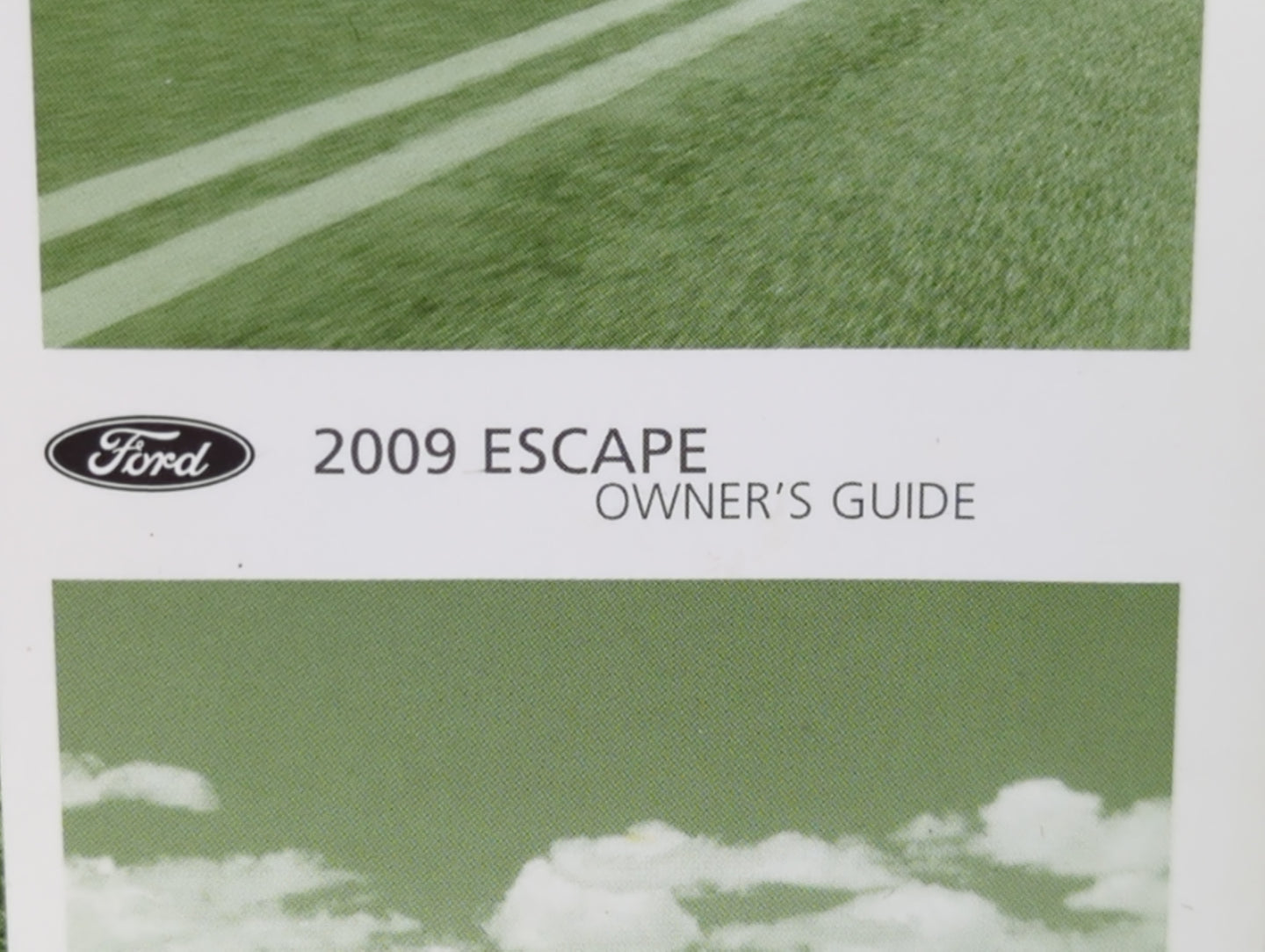 2008 Ford Escape Owners Manual Book Guide P/N:9L8J 19A321 AA OEM Used Auto Parts - Oemusedautoparts1.com