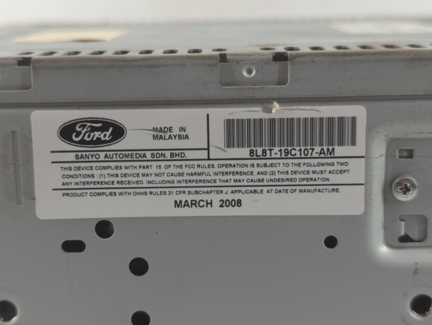 2008-2008 Ford Escape Am Fm Cd Player Radio Receiver - Oemusedautoparts1.com