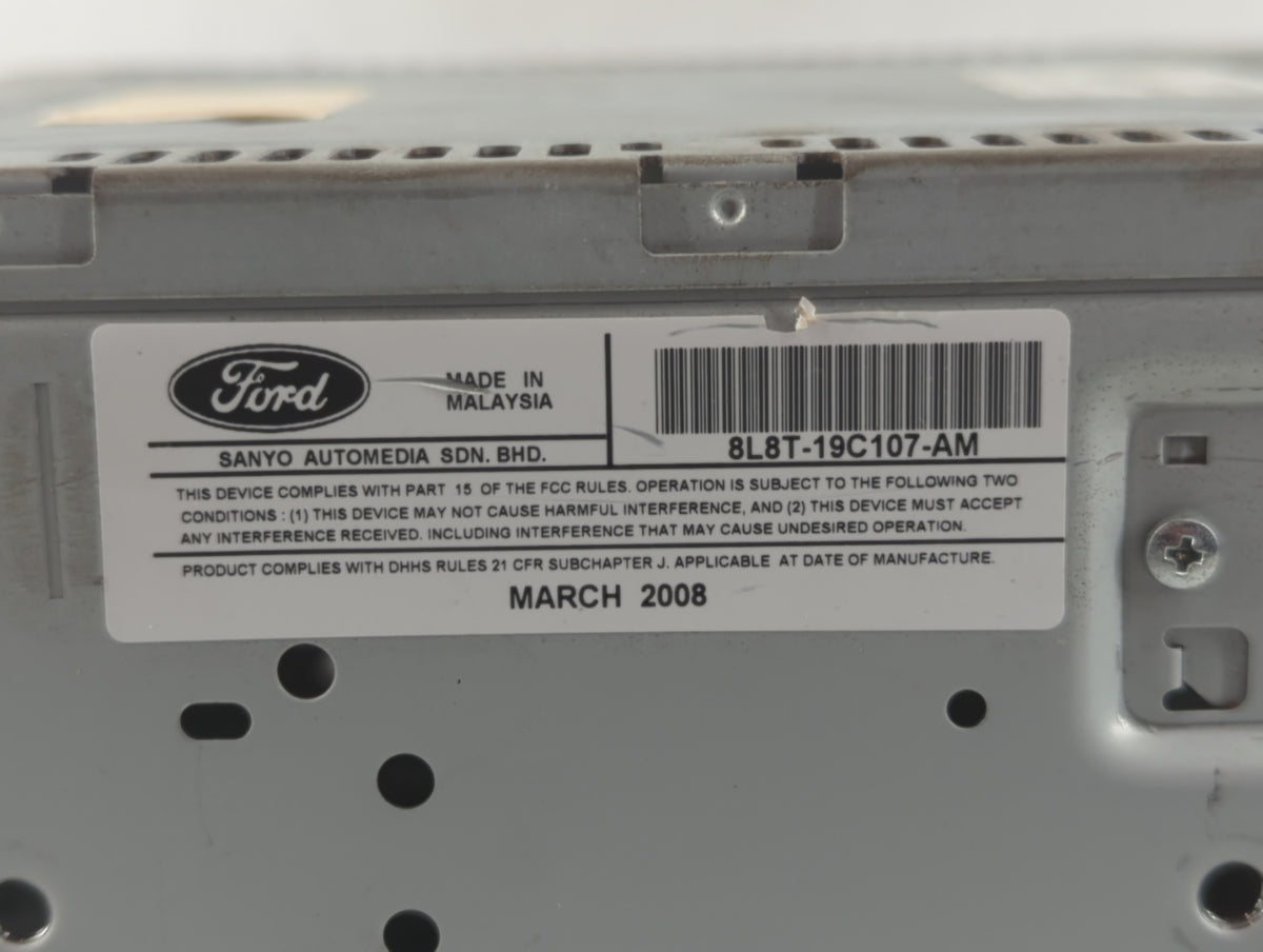 2008-2008 Ford Escape Am Fm Cd Player Radio Receiver 726200 - Oemusedautoparts1.com