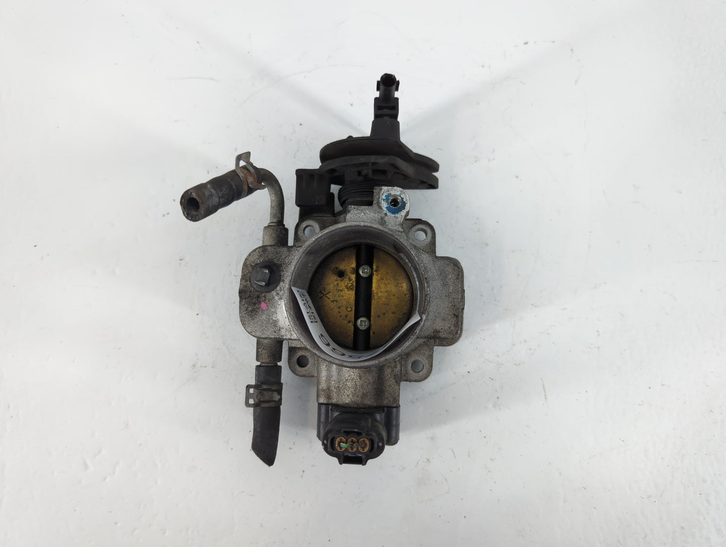 2005-2008 Ford Escape Throttle Body P/N:F5RF 98989 Fits Fits 2005 2006 2007 2008 OEM Used Auto Parts - Oemusedautoparts1.com