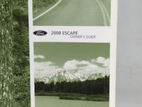 2008 Ford Escape Owners Manual Book Guide P/N:8L8J 19A321 AB OEM Used Auto Parts - Oemusedautoparts1.com