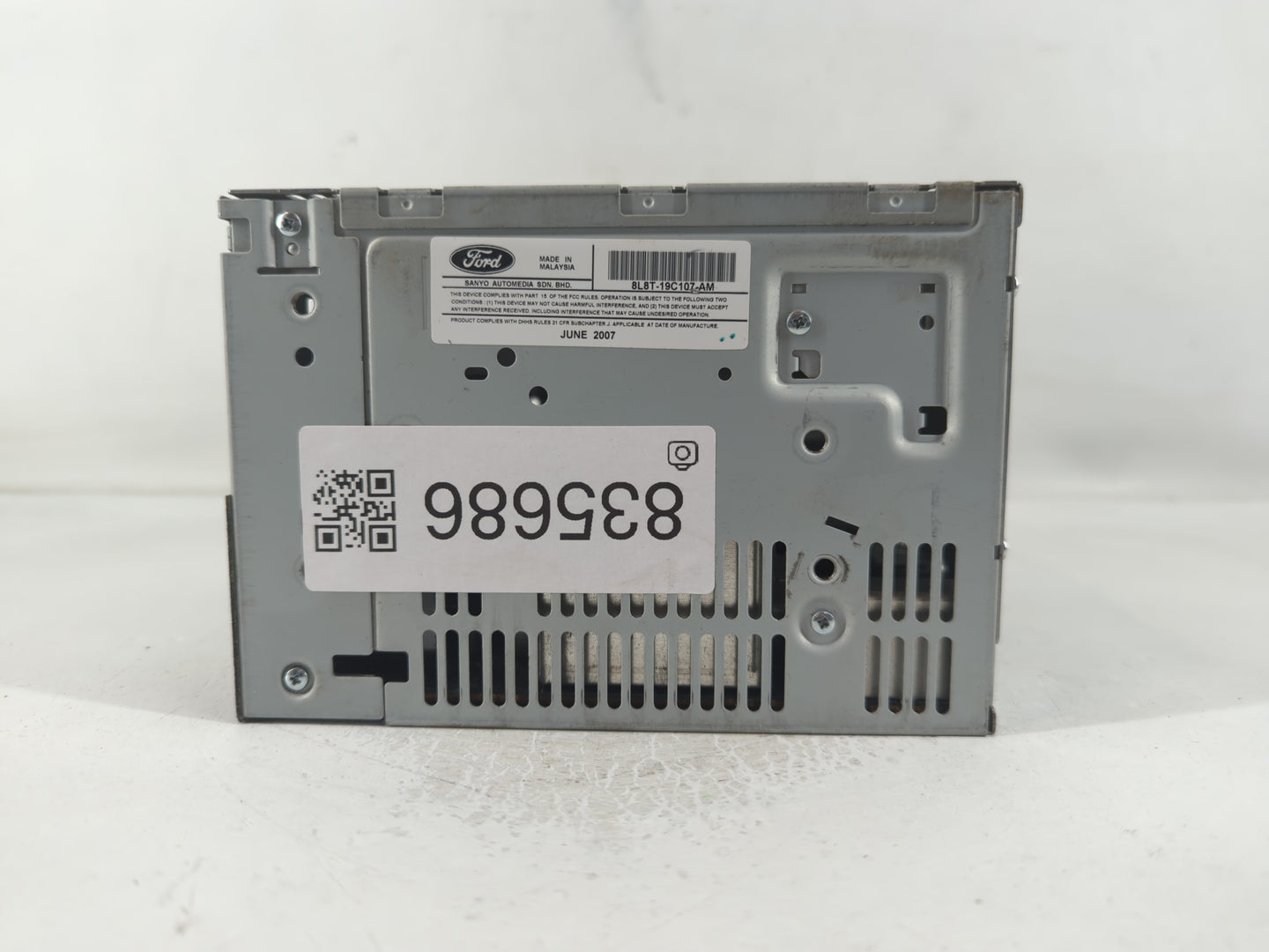 2008 Ford Escape Radio AM FM Cd Player Receiver Replacement P/N:8L8T 18C869 BR Fits OEM Used Auto Parts - Oemusedautoparts1.