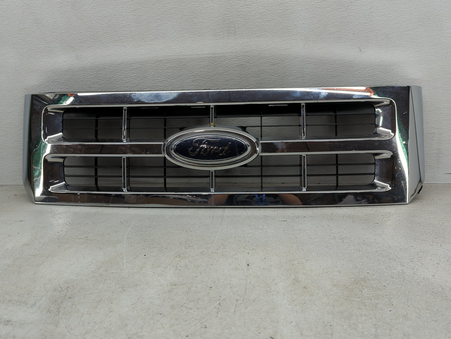 2008-2012 Ford Escape Front Grille Bumper Not Included Chrome - Oemusedautoparts1.com