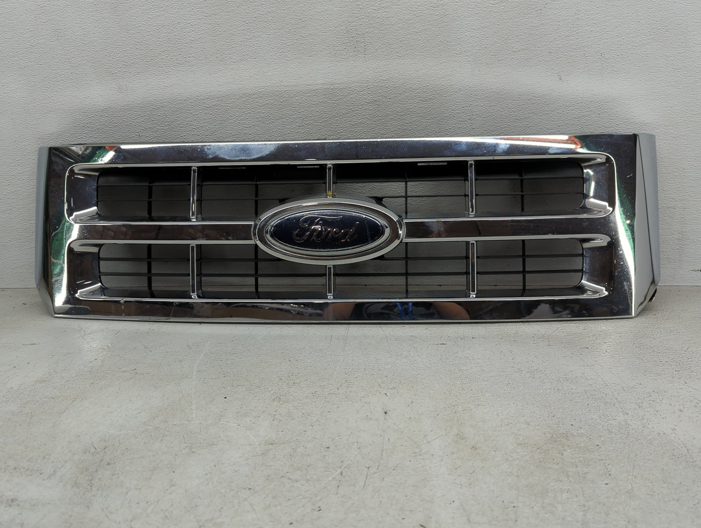2008-2012 Ford Escape Front Grille Bumper Not Included Chrome - Oemusedautoparts1.com