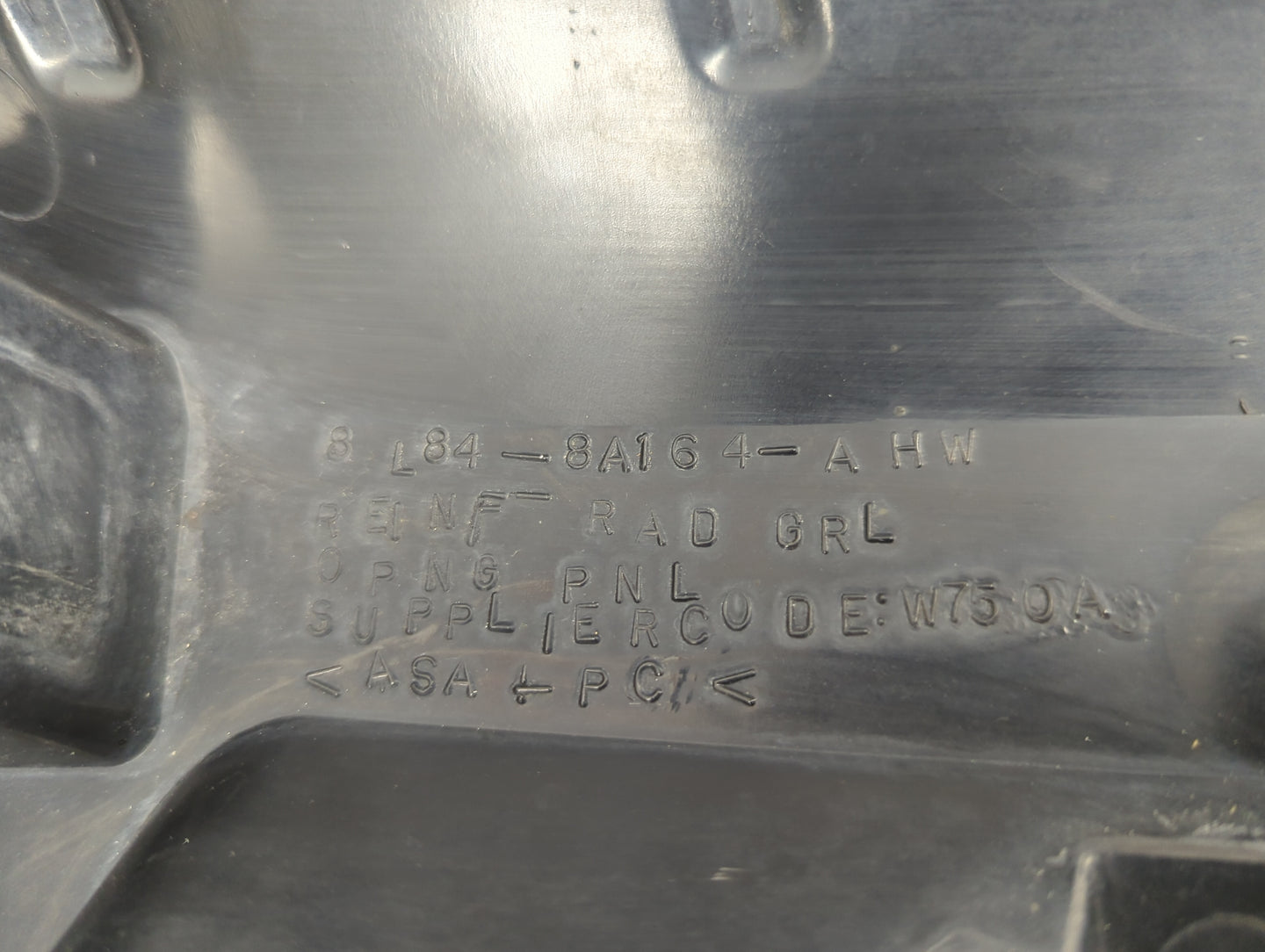2008-2012 Ford Escape Front Grille Bumper Not Included Chrome - Oemusedautoparts1.com