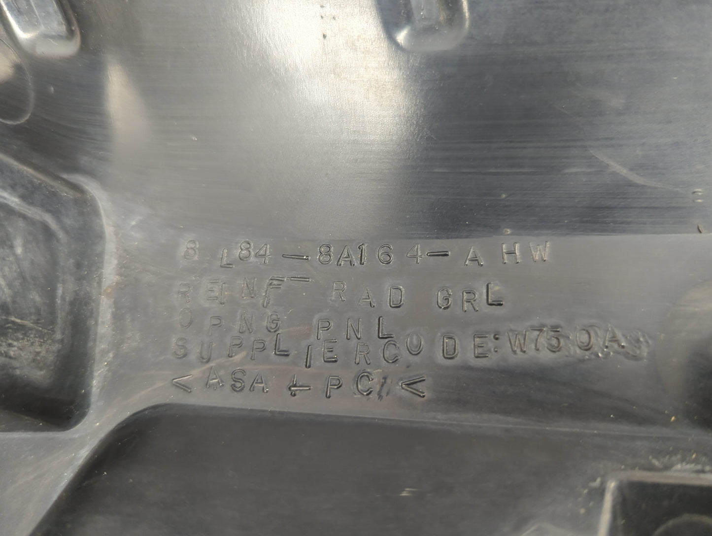 2008-2012 Ford Escape Front Grille Bumper Not Included Chrome - Oemusedautoparts1.com