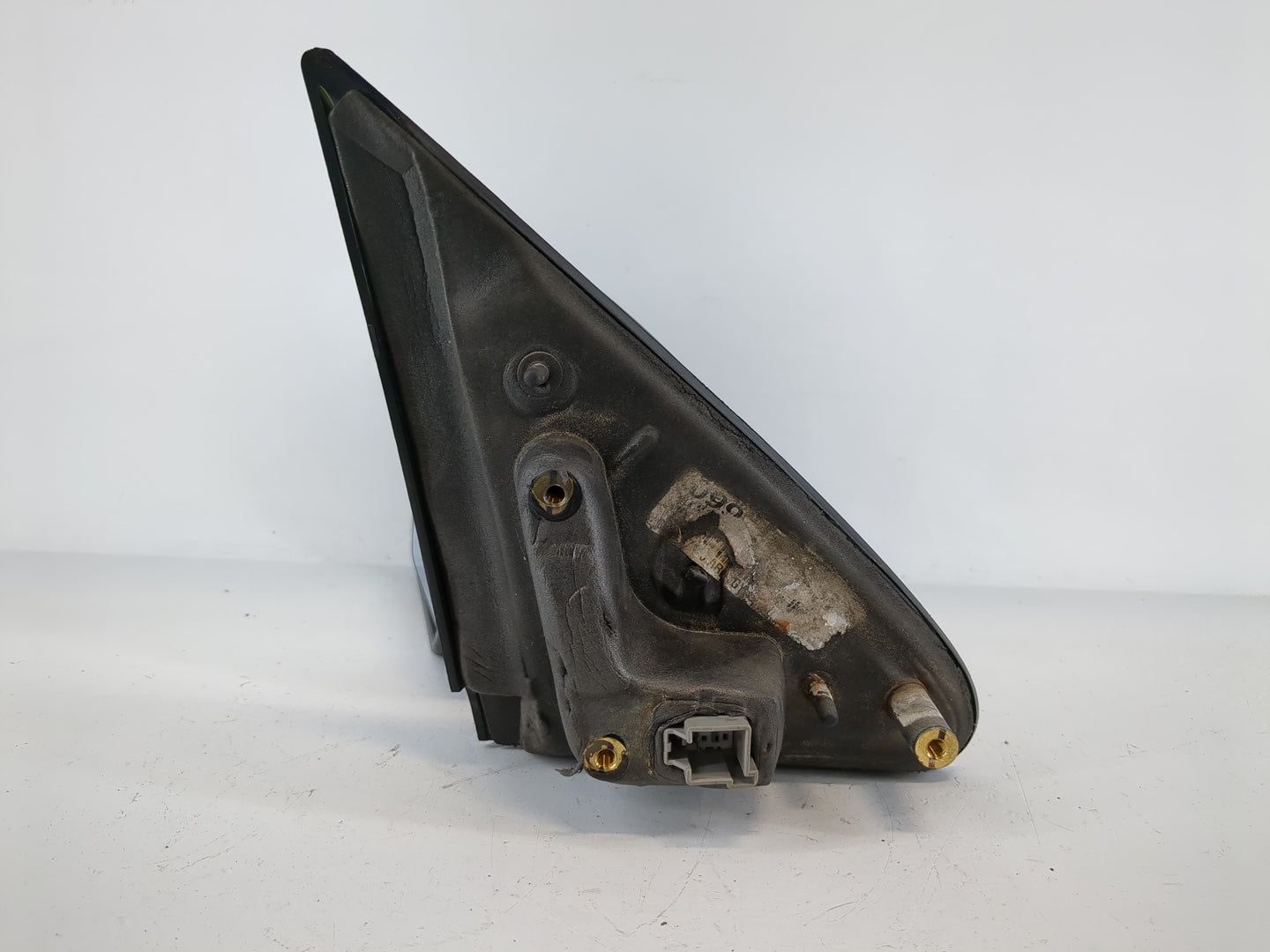 2008-2009 Ford Escape Driver Left Side View Manual Door Mirror Black - Oemusedautoparts1.com