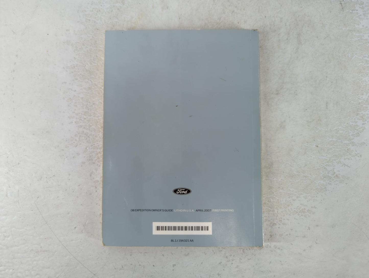 2008 Ford Expedition Owners Manual Book Guide P/N:8L1J 19A321 AA OEM Used Auto Parts - Oemusedautoparts1.com
