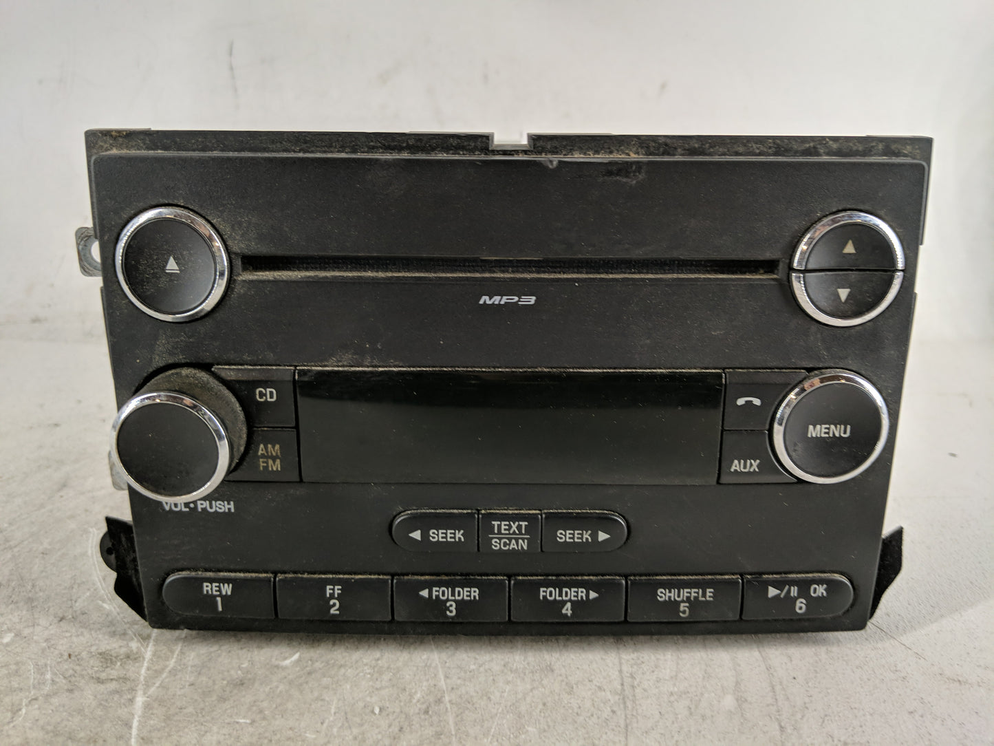 2008 Ford Expedition Radio AM FM Cd Player Receiver Replacement P/N:8L1T-18C869-CD Fits OEM Used Auto Parts - Oemusedautopar