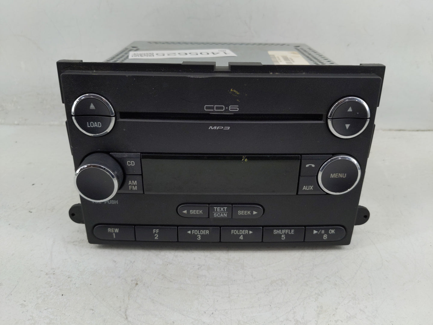 2008 Ford Expedition Radio AM FM Cd Player Receiver Replacement P/N:9L1T-18C815-LA Fits OEM Used Auto Parts - Oemusedautopar