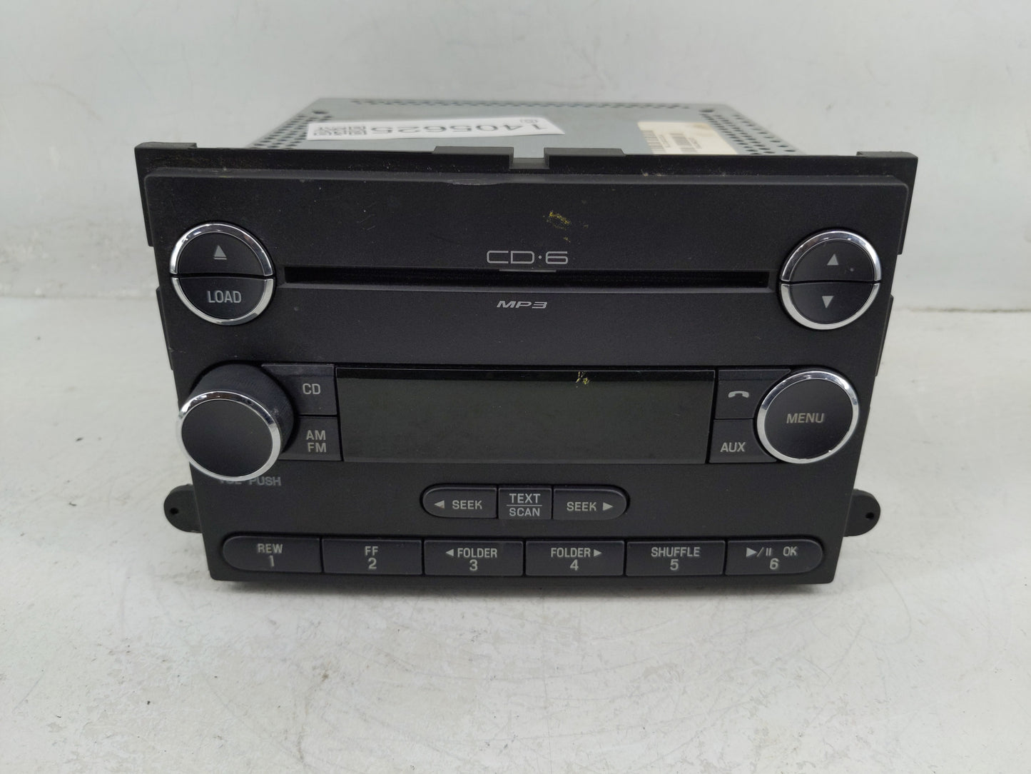 2008 Ford Expedition Radio AM FM Cd Player Receiver Replacement P/N:9L1T-18C815-LA Fits OEM Used Auto Parts - Oemusedautopar