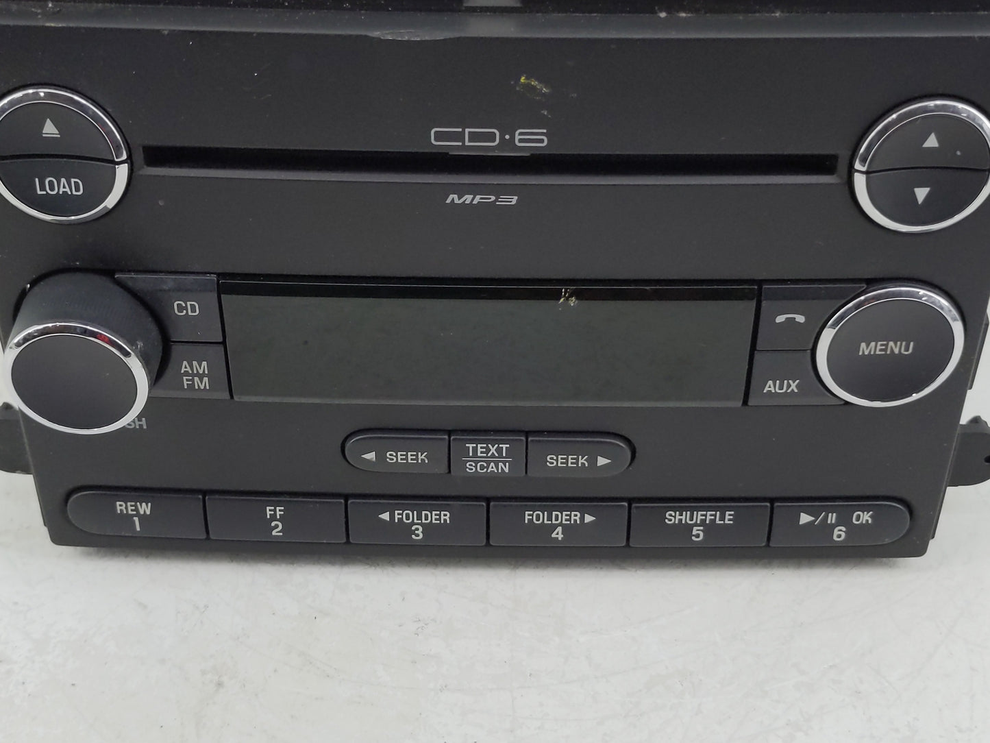 2008 Ford Expedition Radio AM FM Cd Player Receiver Replacement P/N:9L1T-18C815-LA Fits OEM Used Auto Parts - Oemusedautopar