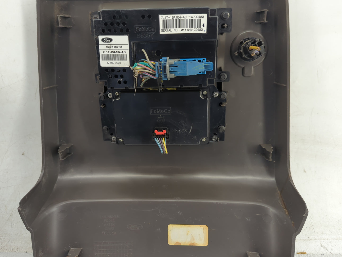 2007-2014 Ford Expedition Climate Control Module Temperature AC/Heater Replacement P/N:7L1T-19A164-AB Fits OEM Used Auto Par