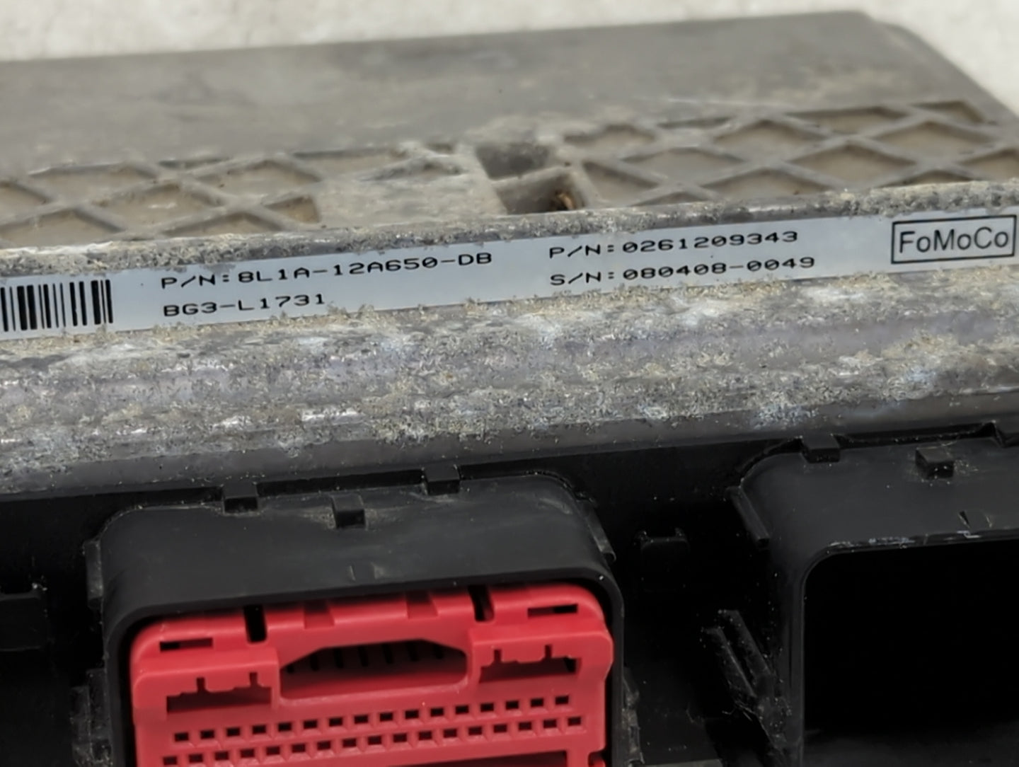 2007-2008 Ford Expedition PCM Engine Control Computer ECU ECM PCU OEM P/N:8L1A-12A650-DB 0261209343 Fits Fits 2007 2008 OEM 