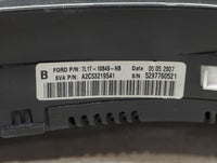 2008 Ford Expedition Instrument Cluster Speedometer Gauges P/N:7L1T-10849-NB A2C53219541 Miles: Fits OEM Used Auto Parts - O