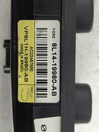 2007-2014 Ford Expedition Climate Control Module Temperature AC/Heater Replacement P/N:8L14-19980-AB VP8L1H-19980-AB Fits OE