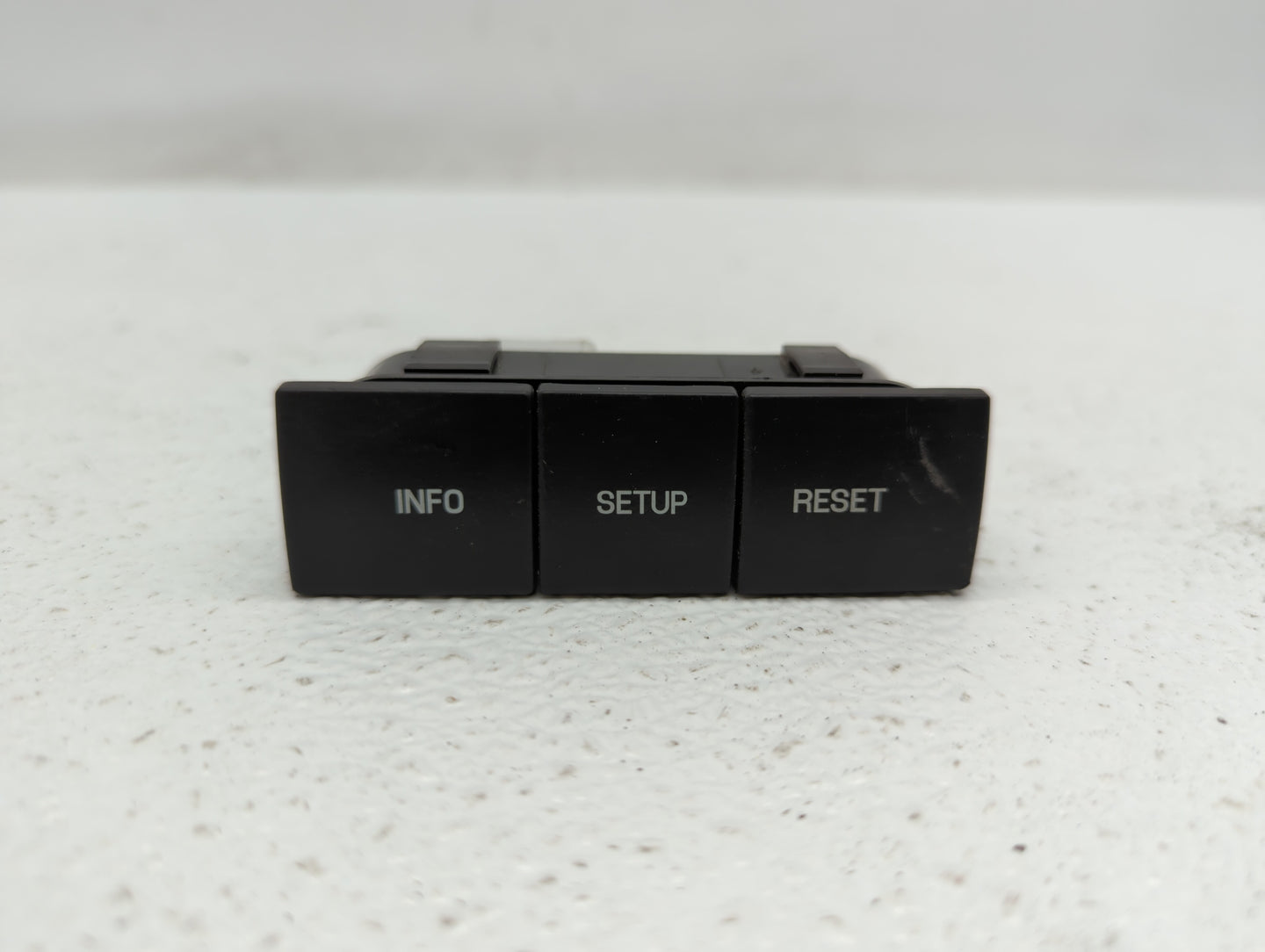 2008 Ford Expedition Info Setup Switch Trip Reset Buttons Black - Oemusedautoparts1.com