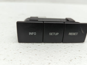 2008 Ford Expedition Info Setup Switch Trip Reset Buttons Black