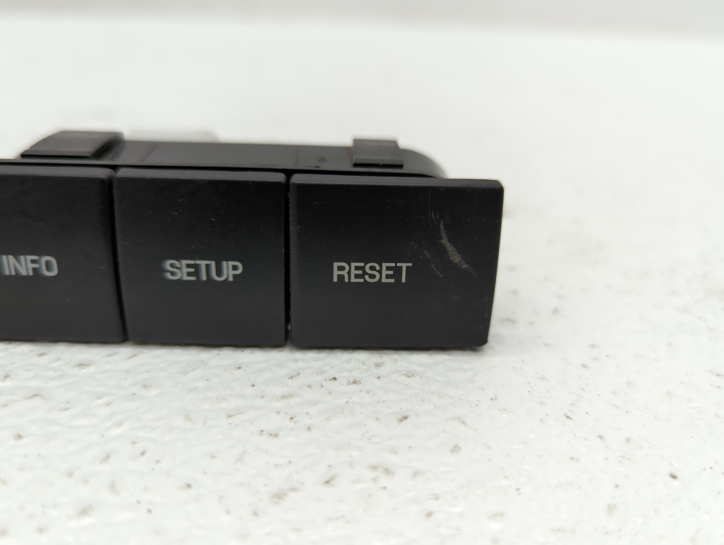 2008 Ford Expedition Info Setup Switch Trip Reset Buttons Black - Oemusedautoparts1.com
