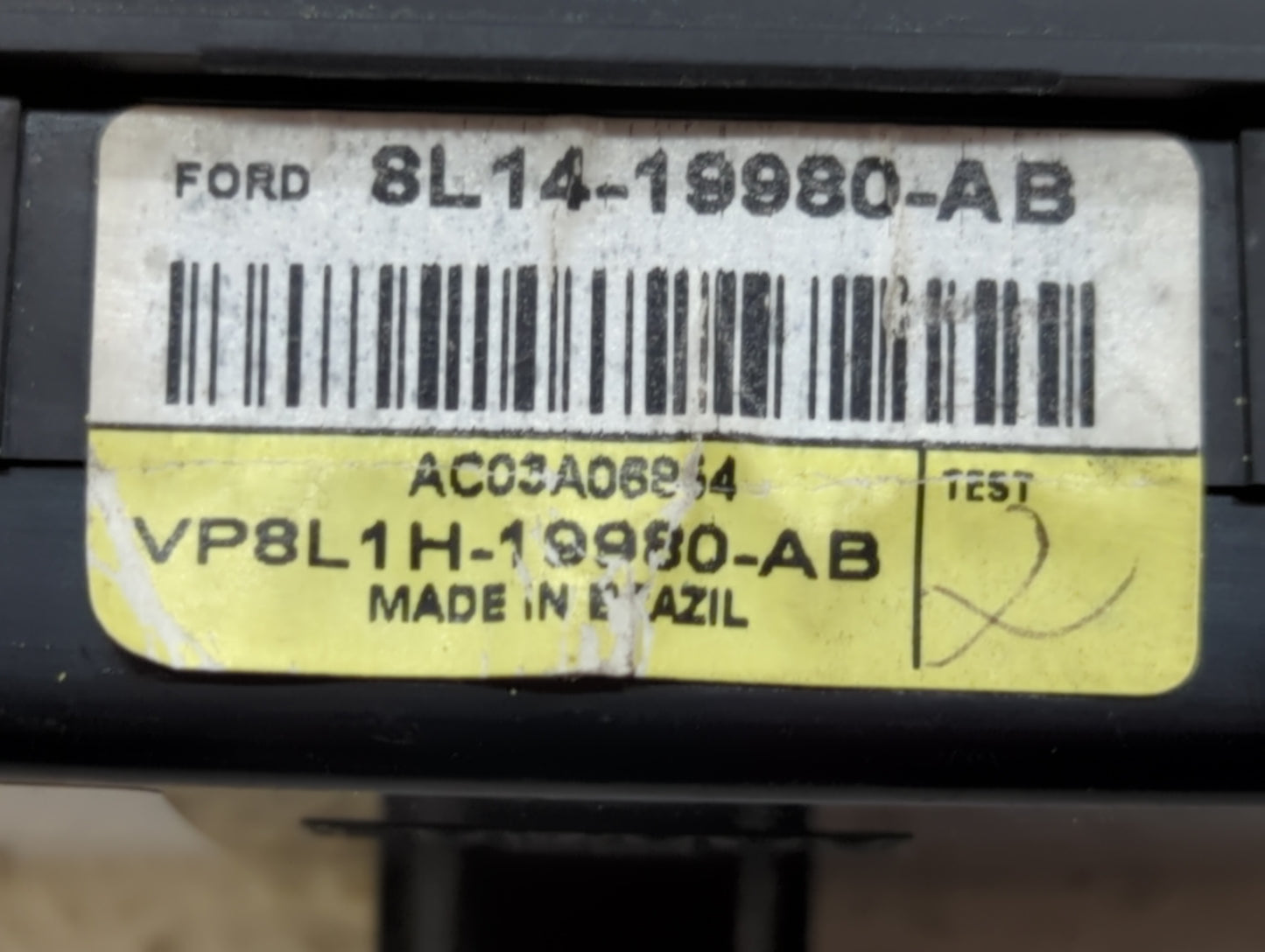 2007-2014 Ford Expedition Climate Control Module Temperature AC/Heater Replacement P/N:8L14-19980-AB 7L14-19980-CC Fits OEM 