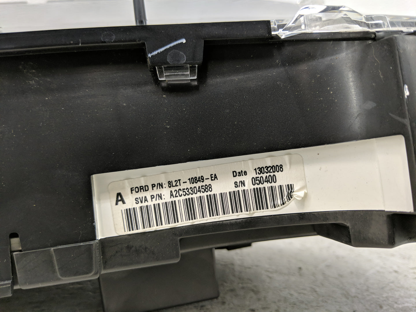 2008 Ford Explorer Instrument Cluster Speedometer Gauges P/N:8L2T-10849-EA Fits OEM Used Auto Parts - Oemusedautoparts1.com