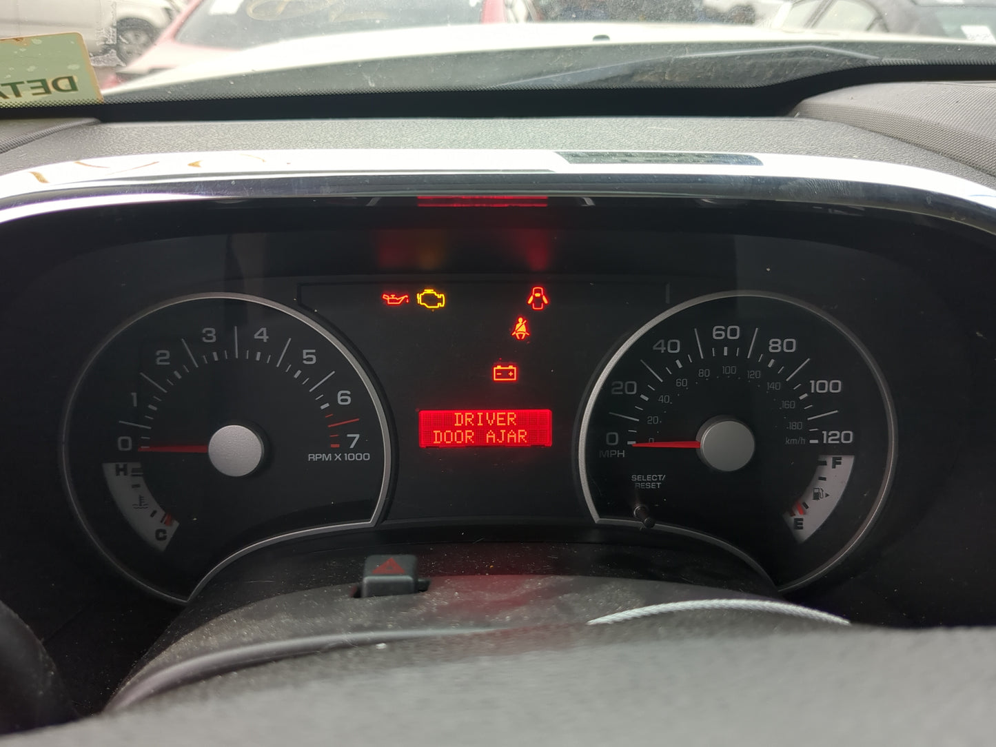 2008 Ford Explorer Instrument Cluster Speedometer Gauges Fits OEM Used Auto Parts - Oemusedautoparts1.com