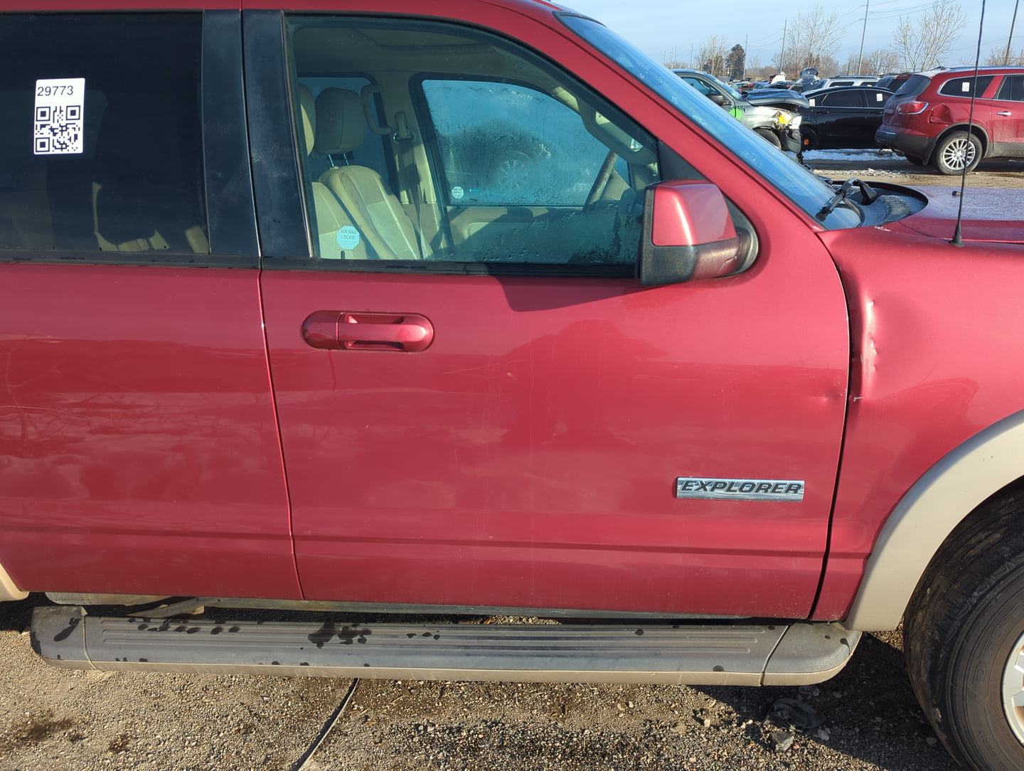 2006-2010 Ford Explorer Passenger Front Door Oem 1370290 - Oemusedautoparts1.com