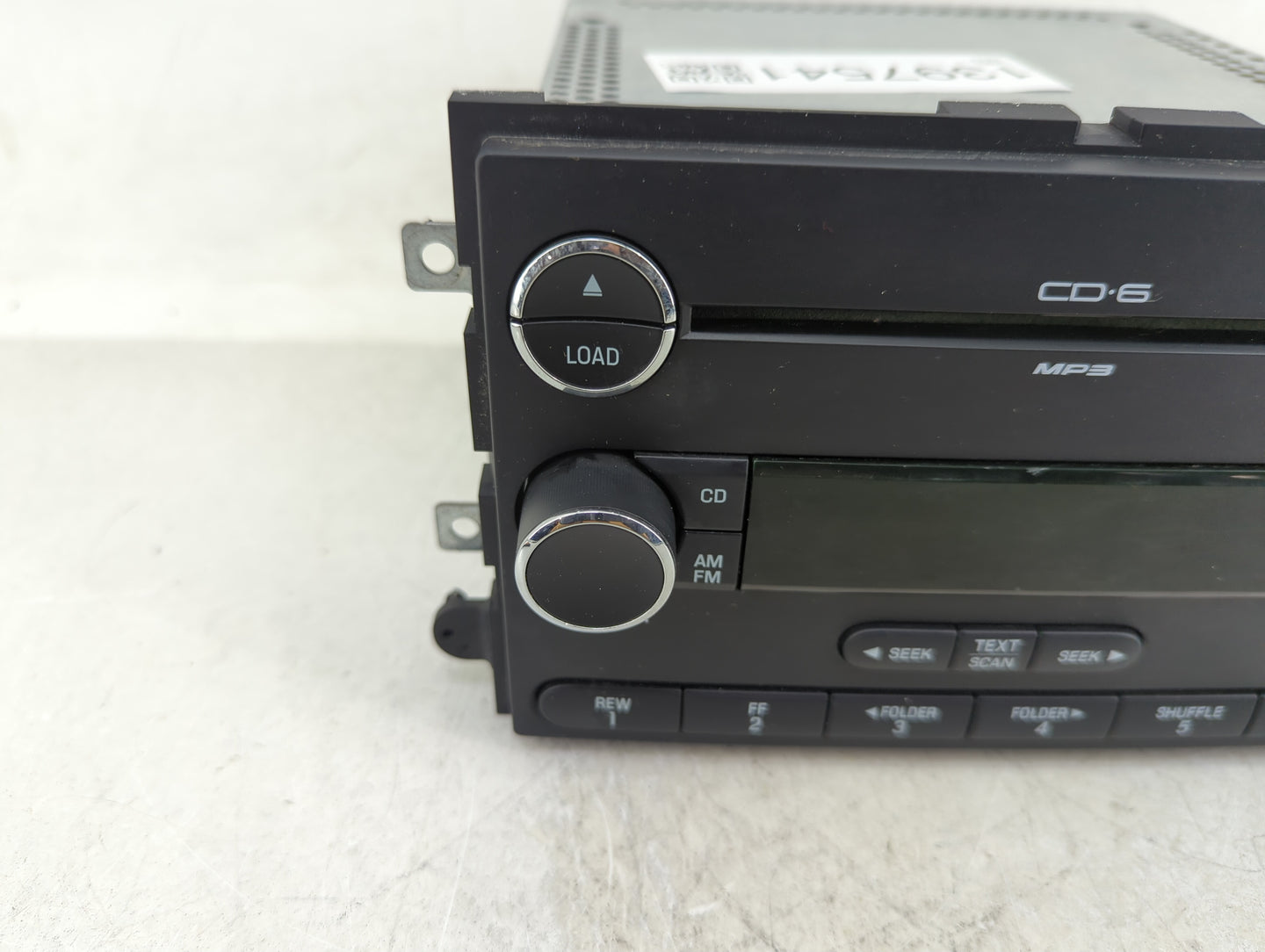 2008-2009 Ford Explorer Radio AM FM Cd Player Receiver Replacement P/N:8L2T-18C815-BG Fits Fits 2008 2009 OEM Used Auto Part