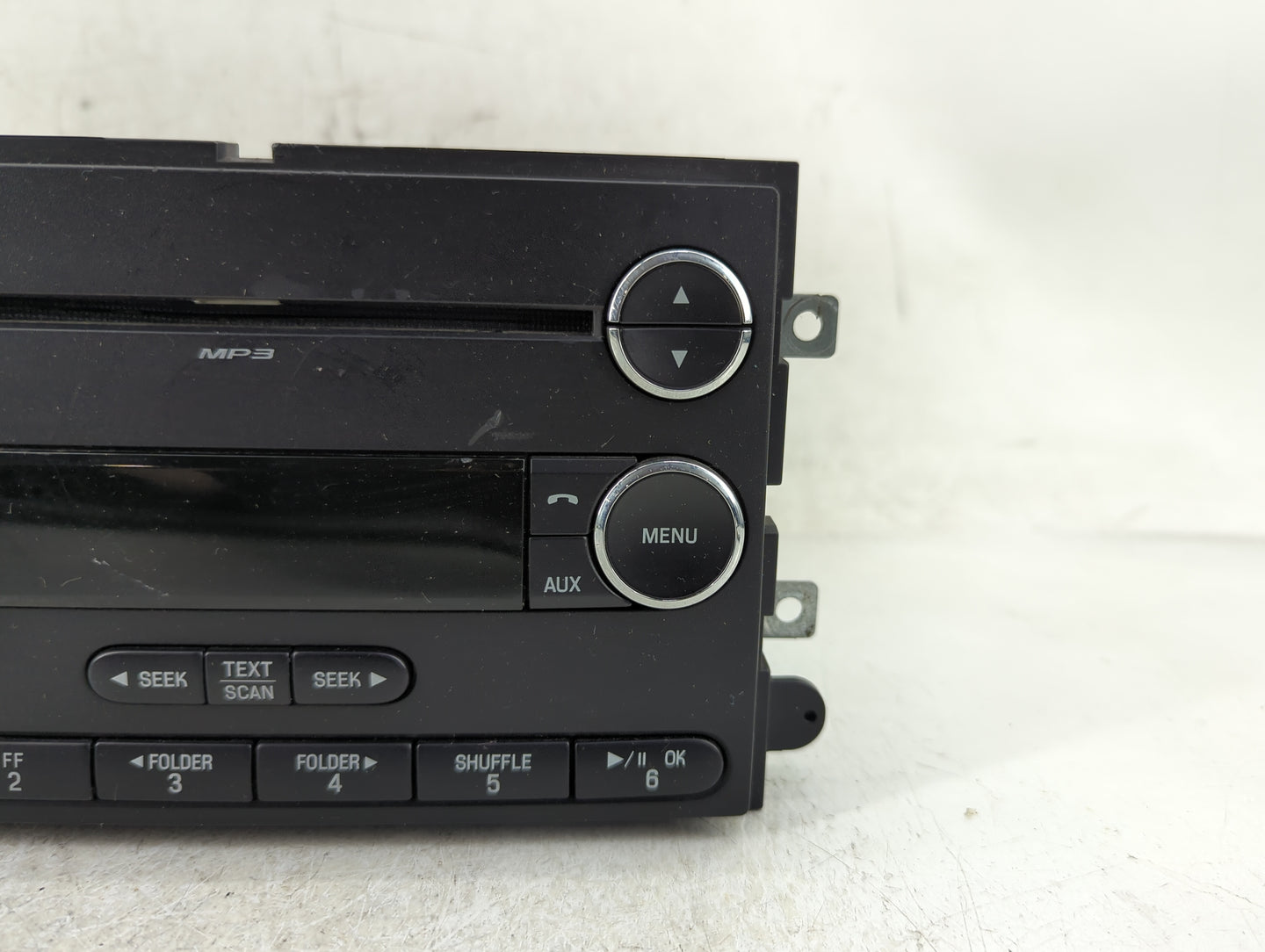 2008-2009 Ford Explorer Radio AM FM Cd Player Receiver Replacement P/N:8L2T-18C869-AE Fits Fits 2008 2009 OEM Used Auto Part