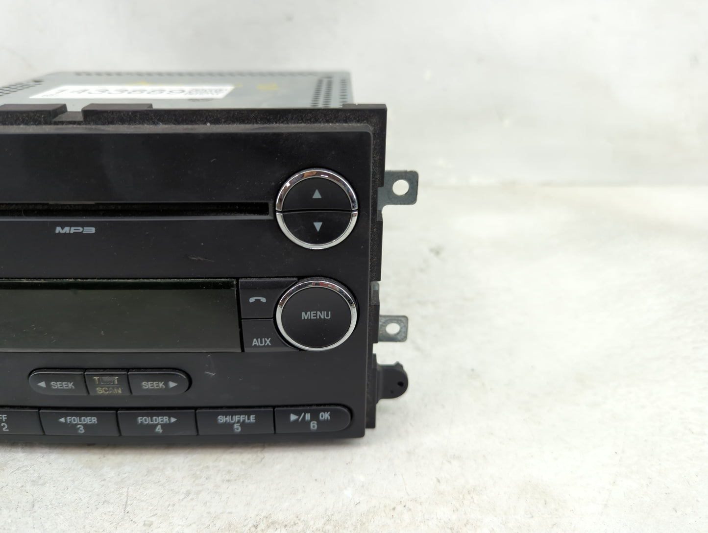 2008-2009 Ford Explorer Radio AM FM Cd Player Receiver Replacement P/N:8L2T-18C869-AG Fits Fits 2008 2009 OEM Used Auto Part