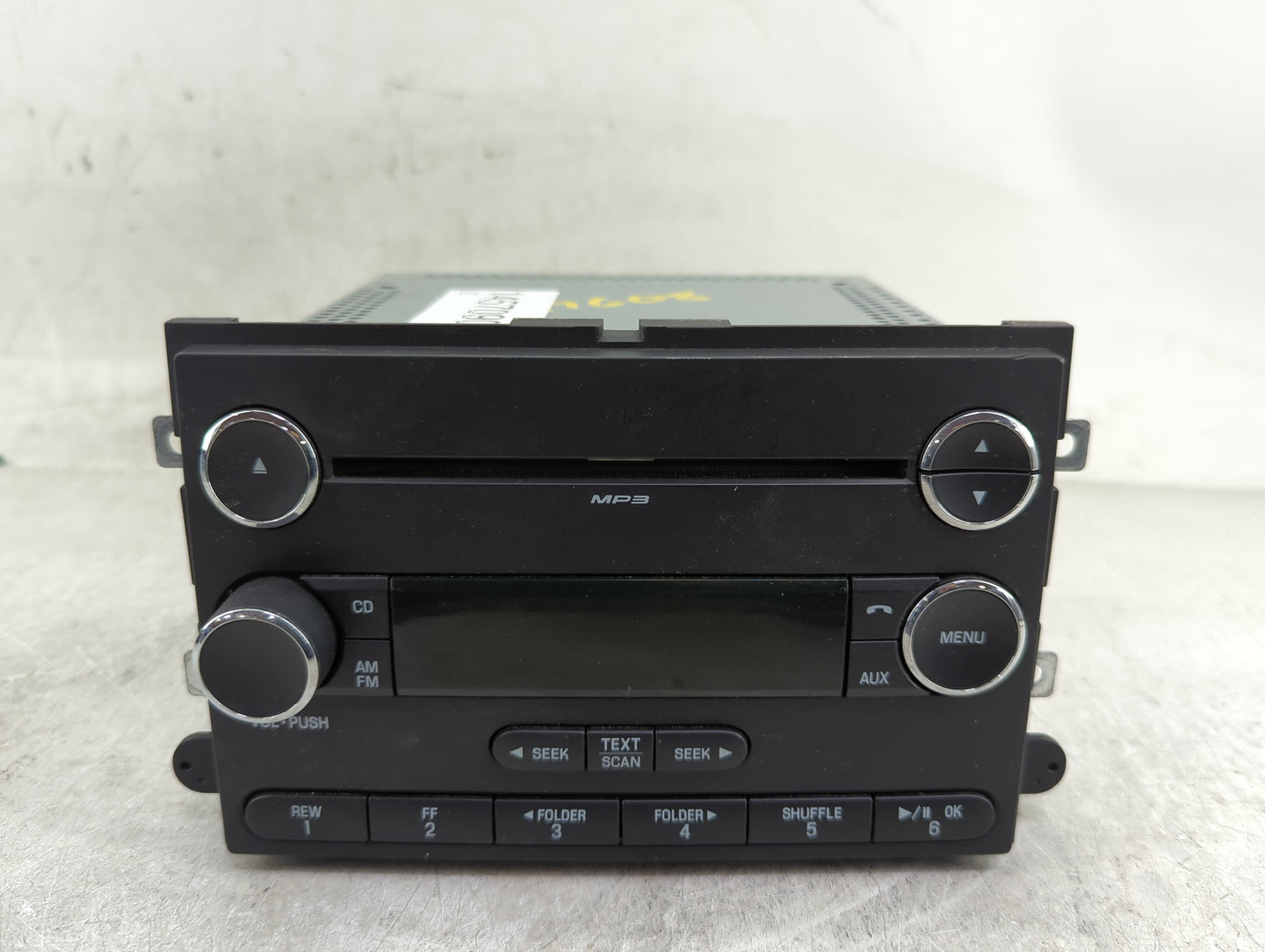 2008-2009 Ford Explorer Radio AM FM Cd Player Receiver Replacement P/N:8L2T-18C869-AF Fits Fits 2008 2009 OEM Used Auto Part