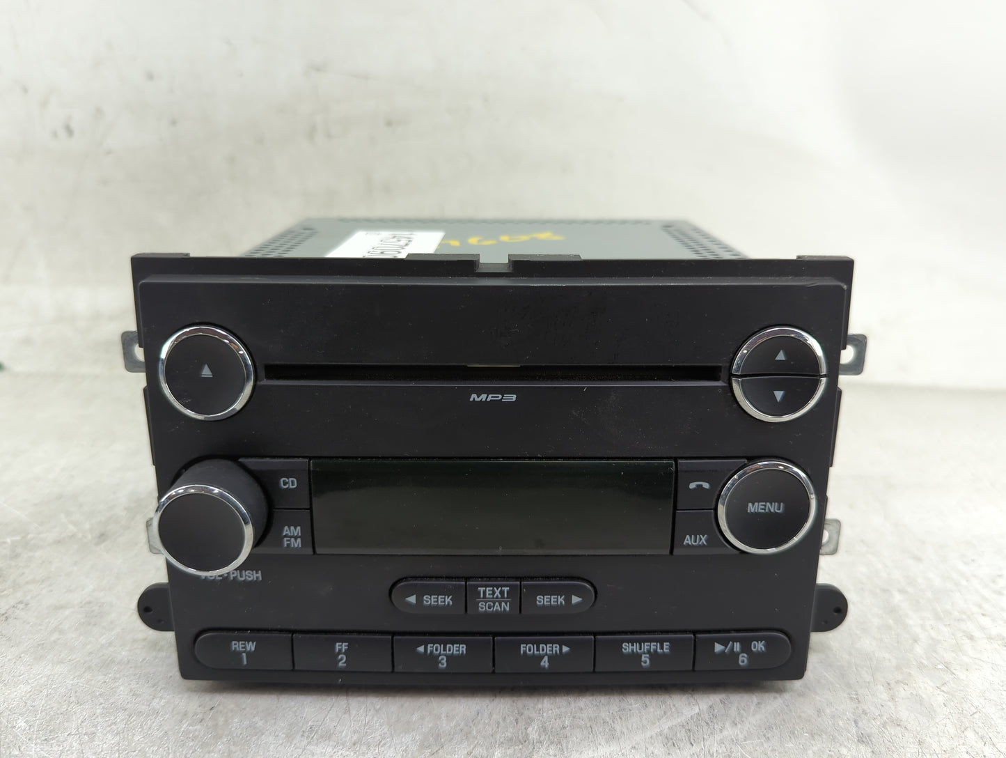 2008-2009 Ford Explorer Radio AM FM Cd Player Receiver Replacement P/N:8L2T-18C869-AF Fits Fits 2008 2009 OEM Used Auto Part