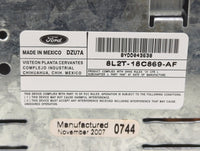 2008-2009 Ford Explorer Radio AM FM Cd Player Receiver Replacement P/N:8L2T-18C869-AF Fits Fits 2008 2009 OEM Used Auto Part