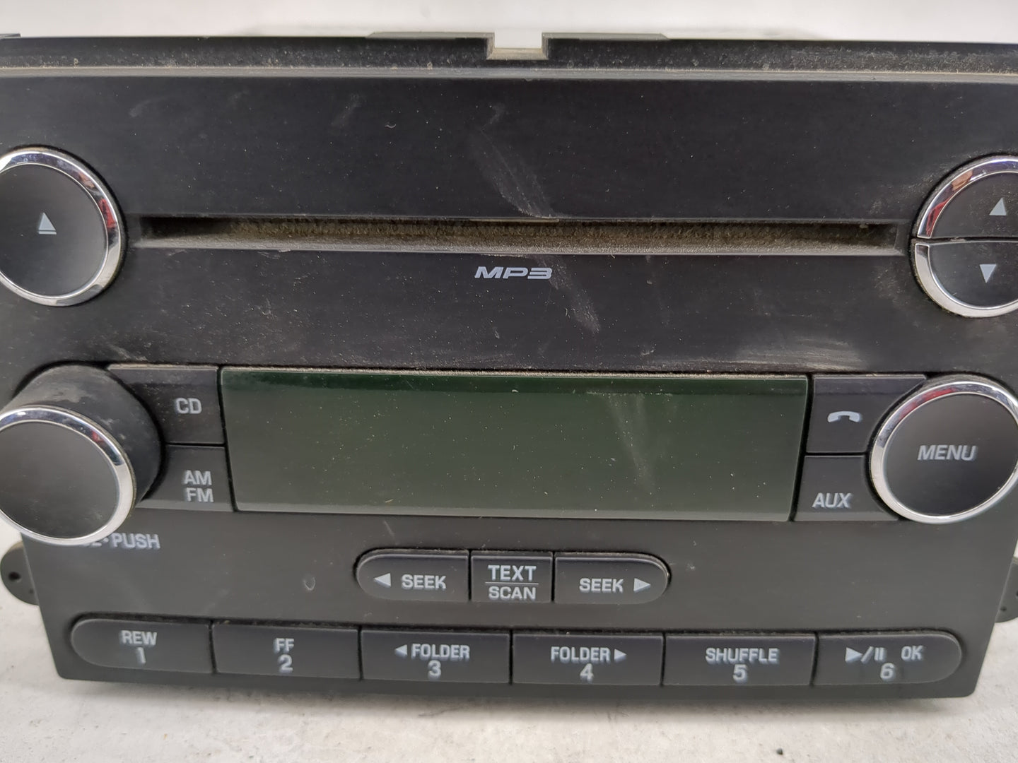 2008-2009 Ford Explorer Radio AM FM Cd Player Receiver Replacement P/N:8L2T-18C869-AG 8YDG006319 Fits Fits 2008 2009 OEM Use
