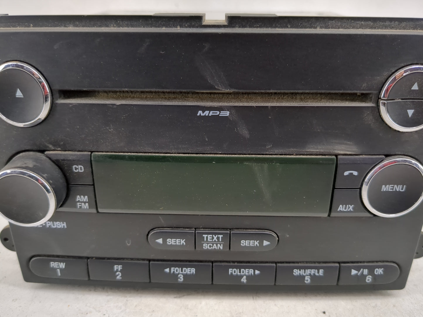 2008-2009 Ford Explorer Radio AM FM Cd Player Receiver Replacement P/N:8L2T-18C869-AG 8YDG006319 Fits Fits 2008 2009 OEM Use