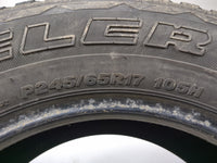 Used Tire P245/65R17 BRIDGESTONE DUELER H/L ALENZA PLUS 105H - Tread Depth 8/32 - Oemusedautoparts1.com