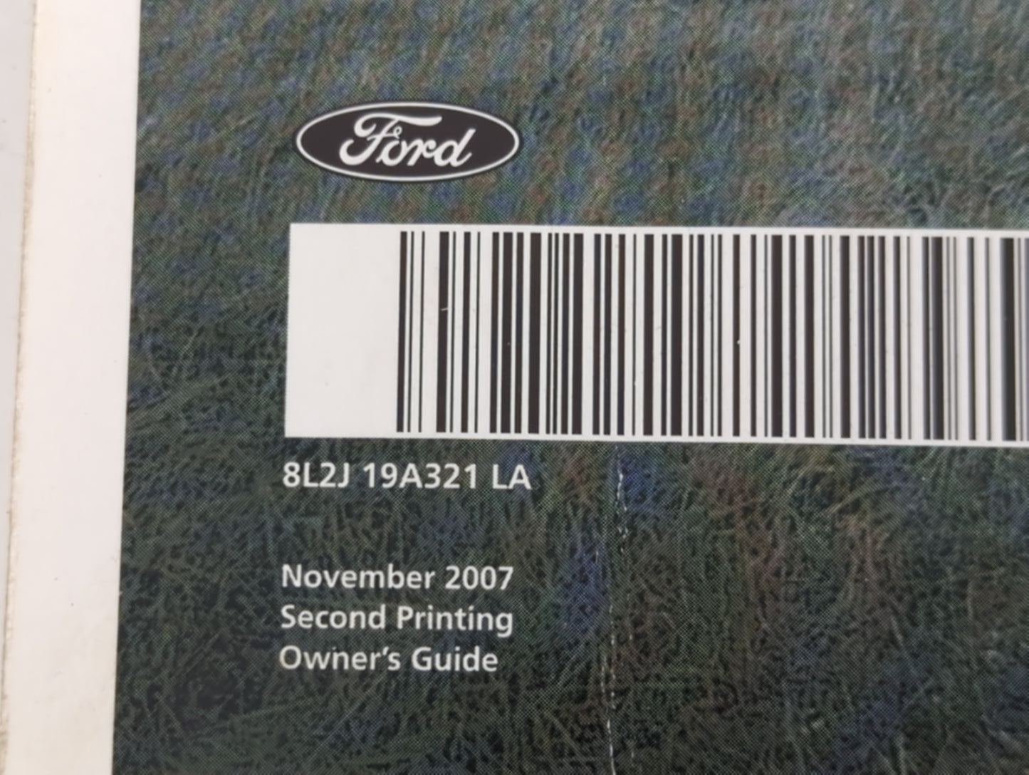 2008 Ford Explorer Owners Manual Book Guide P/N:8L2J 19A321 LA OEM Used Auto Parts - Oemusedautoparts1.com