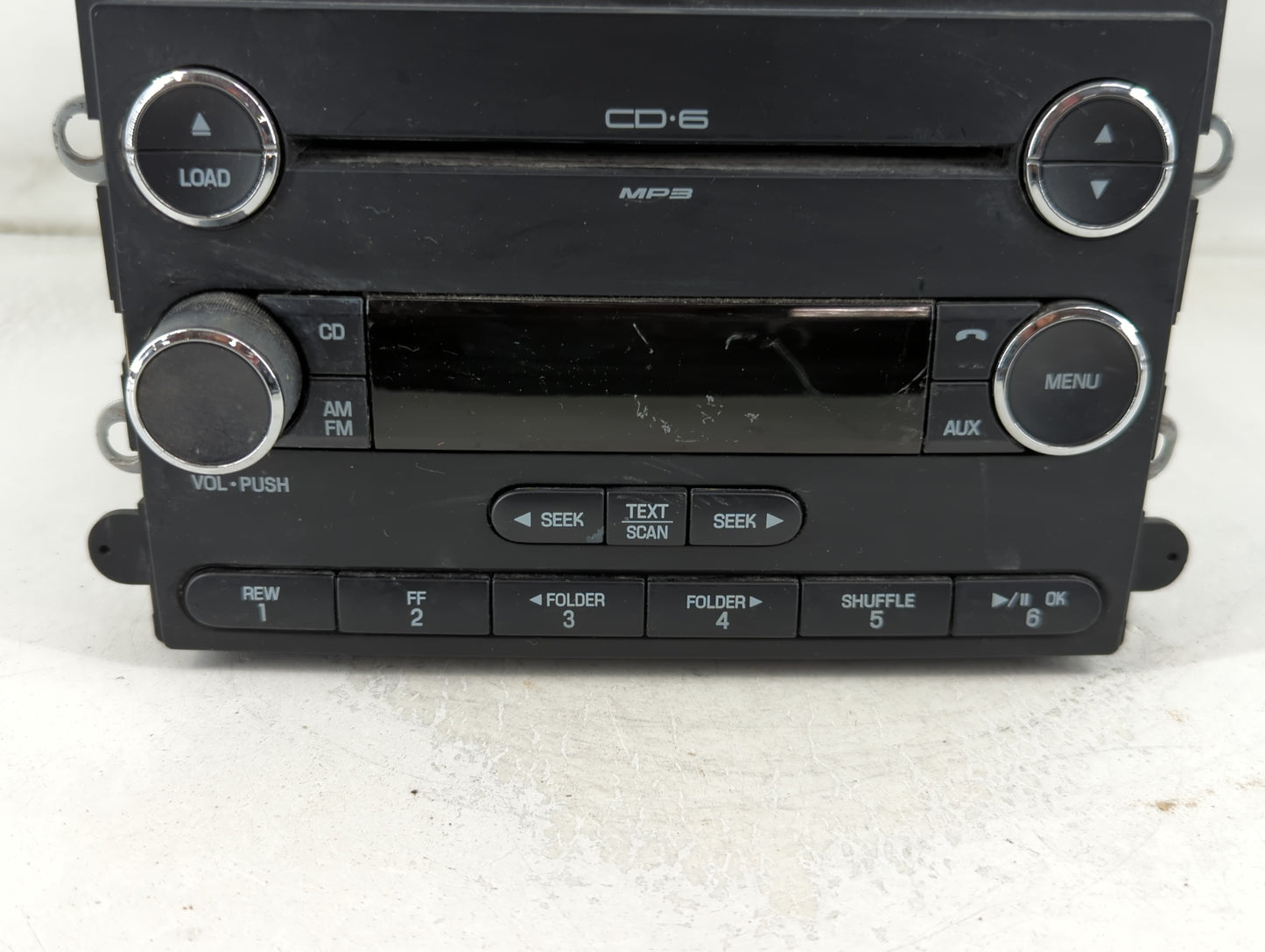 2008-2009 Ford Explorer Radio AM FM Cd Player Receiver Replacement P/N:8G1T 18C815 GB Fits Fits 2008 2009 OEM Used Auto Part