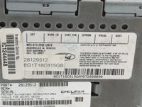 2008-2009 Ford Explorer Radio AM FM Cd Player Receiver Replacement P/N:8G1T 18C815 GB Fits Fits 2008 2009 OEM Used Auto Part