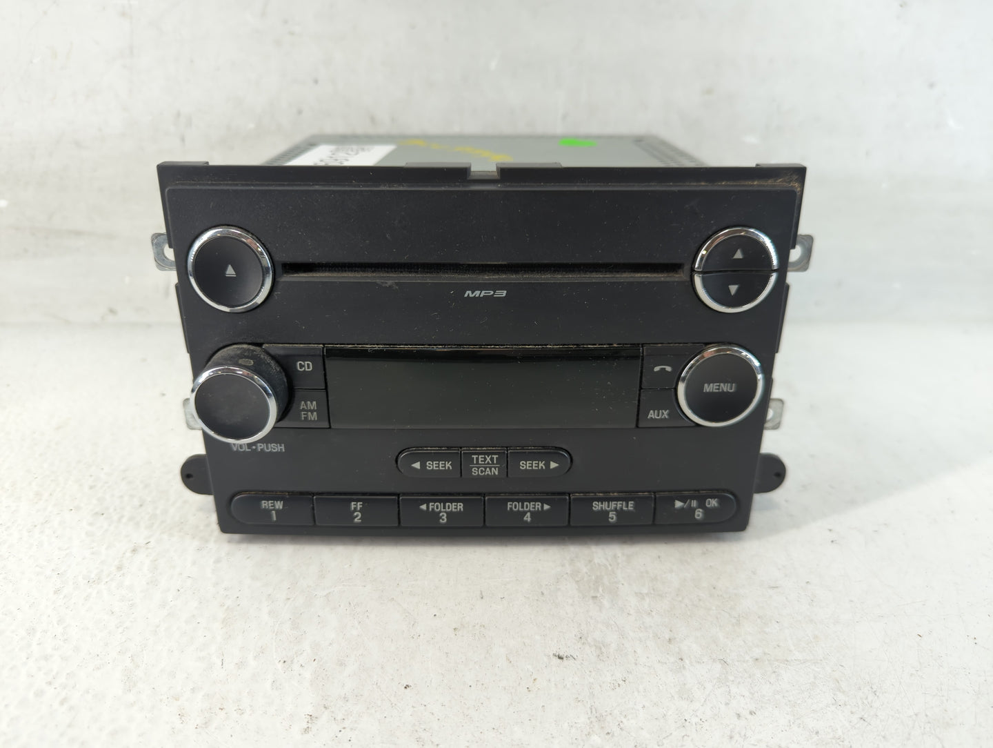 2007-2008 Ford F-150 Radio AM FM Cd Player Receiver Replacement P/N:8L3T-18C869-AF Fits Fits 2007 2008 OEM Used Auto Parts -