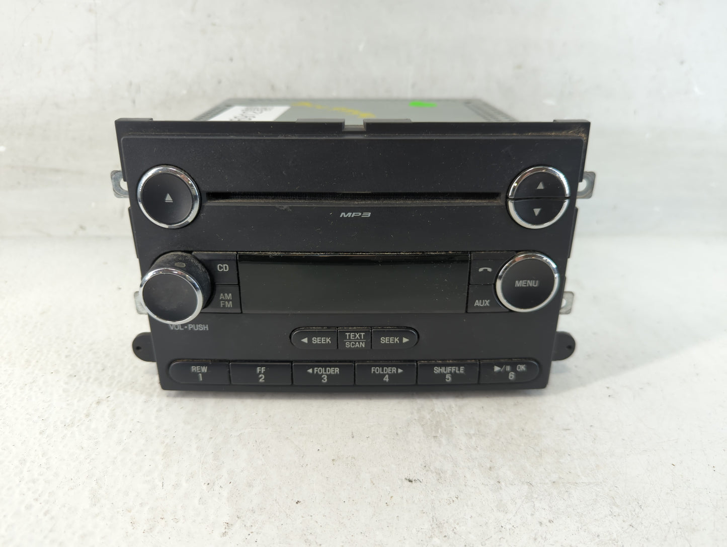 2007-2008 Ford F-150 Radio AM FM Cd Player Receiver Replacement P/N:8L3T-18C869-AF Fits Fits 2007 2008 OEM Used Auto Parts -
