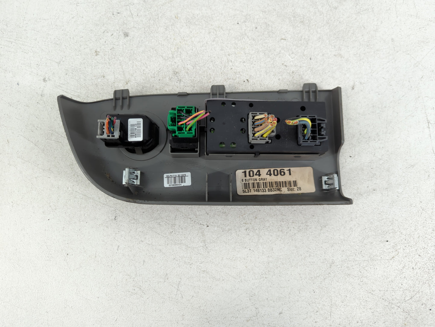 2005-2014 Ford F-150 Master Power Window Switch Replacement Driver Side Left P/N:5L3T 14B133 BB Fits OEM Used Auto Parts - O