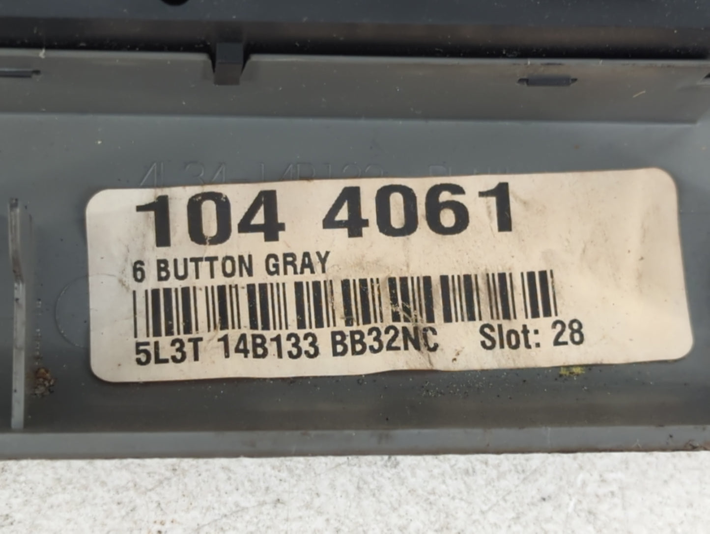 2005-2014 Ford F-150 Master Power Window Switch Replacement Driver Side Left P/N:5L3T 14B133 BB Fits OEM Used Auto Parts - O