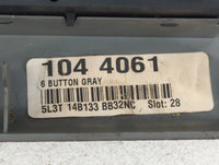 2005-2014 Ford F-150 Master Power Window Switch Replacement Driver Side Left P/N:5L3T 14B133 BB Fits OEM Used Auto Parts - O