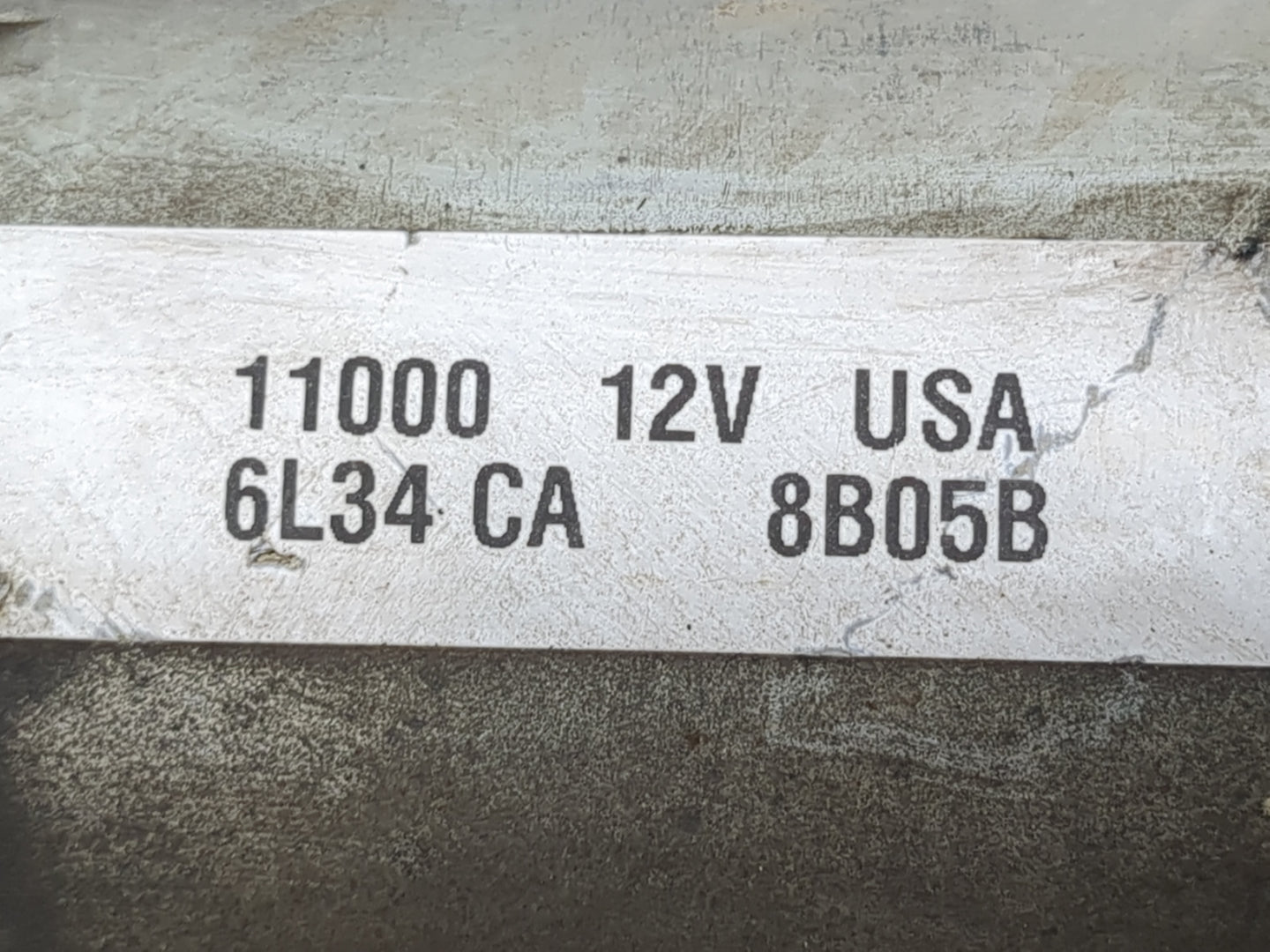 1999-2013 Ford F-150 Car Starter Motor Solenoid OEM P/N:6L34 CA 8B05B Fits OEM Used Auto Parts - Oemusedautoparts1.com