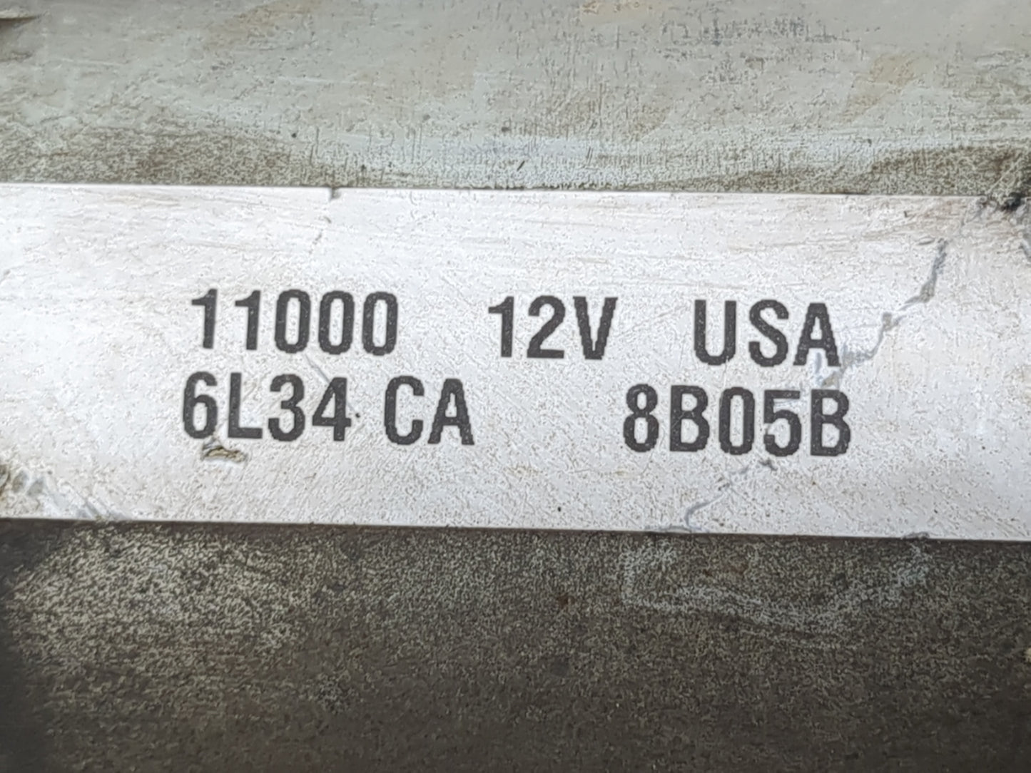 1999-2013 Ford F-150 Car Starter Motor Solenoid OEM P/N:6L34 CA 8B05B Fits OEM Used Auto Parts - Oemusedautoparts1.com